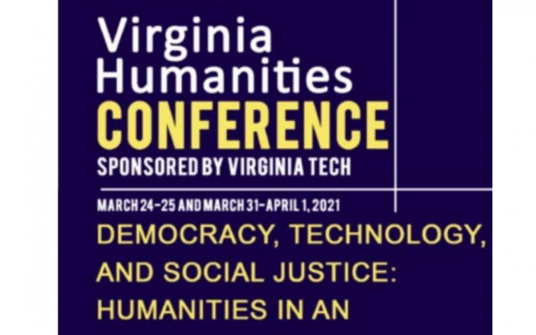 Exploring the digital humanities – civic technology connection at Virginia Humanities Conference